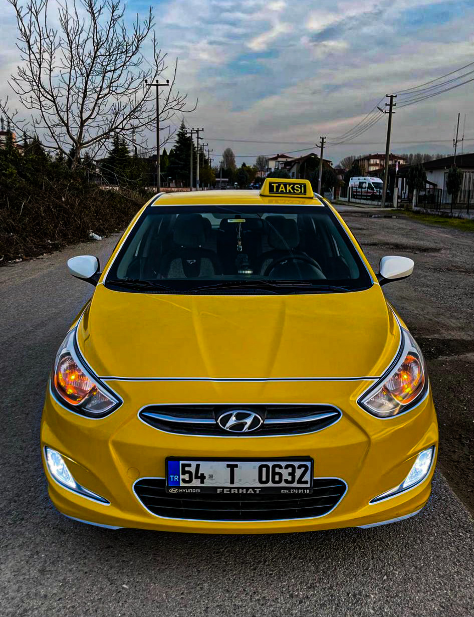 Serdivan AVM Taksi araç içi